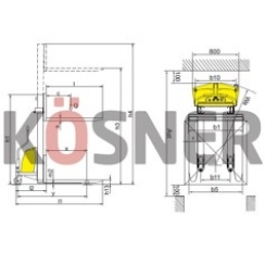 Apilador Semi Elctrico 3,5 Metros 1.500 Kg