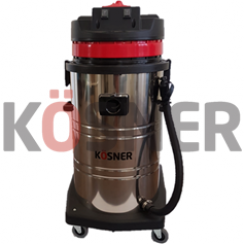 Aspiradora Industrial Polvo/Agua KSN-60L 60 Litros Kösner